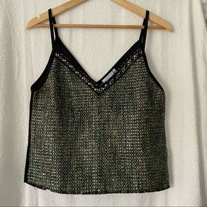 Zara Cropped Tank Top